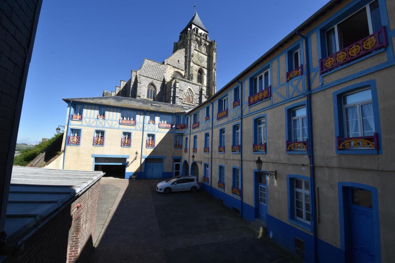 Hotel De Calais Le Tréport Exterior foto